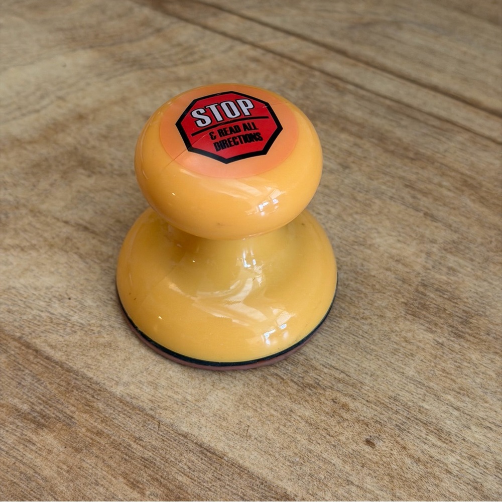 STOP and Read All Directions Vintage Stamp Teacher Professor Librarian Rubber